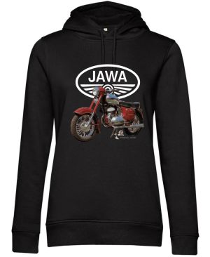 Jawa 350 - bílé logo - Kývačka