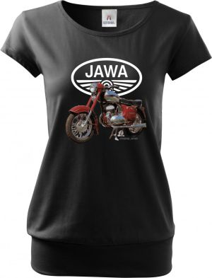 Jawa 350 - bílé logo - Kývačka