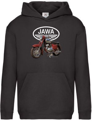 Jawa 350 - bílé logo - Kývačka