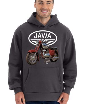 Jawa 350 - bílé logo - Kývačka