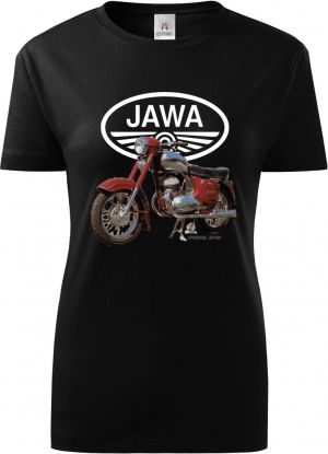 Jawa 350 - bílé logo - Kývačka