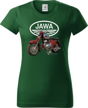 Jawa 350 - bílé logo - Kývačka