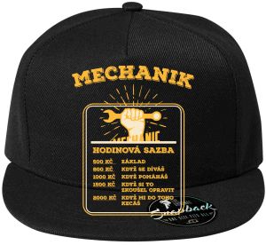 MECHANIK, hodinová sazba