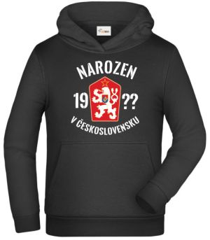 Narozen v Československu - doplňte ročník, bílý text