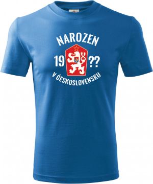 Narozen v Československu - doplňte ročník, bílý text
