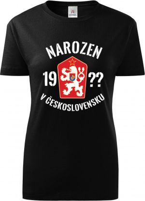 Narozen v Československu - doplňte ročník, bílý text