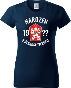 Narozen v Československu - doplňte ročník, bílý text