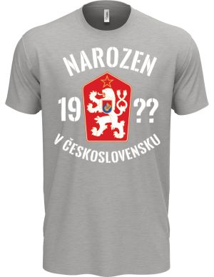 Narozen v Československu - doplňte ročník, bílý text