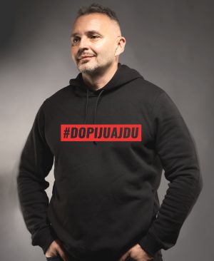 Dopiju a jdu #dopijuajdu - červená