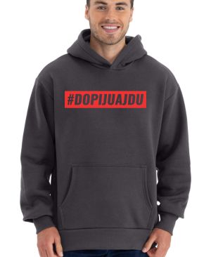 Dopiju a jdu #dopijuajdu - červená