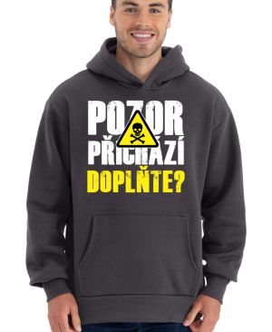 Triko Pozor přichází (DOPLŇTE TEXT)