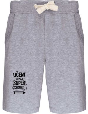 Učení je moje super schopnost, černý potisk