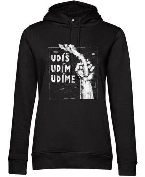 Udíš, udím, udíme, bílý tisk