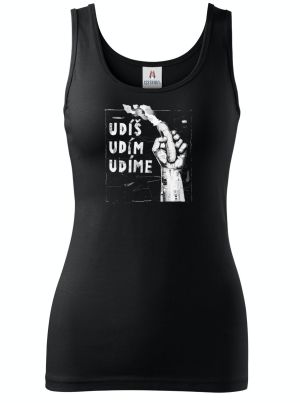 Udíš, udím, udíme, bílý tisk