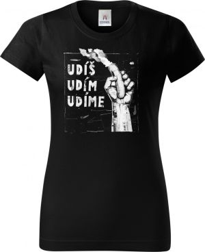 Udíš, udím, udíme, bílý tisk