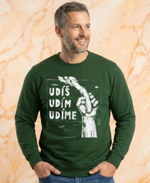 Udíš, udím, udíme, bílý tisk