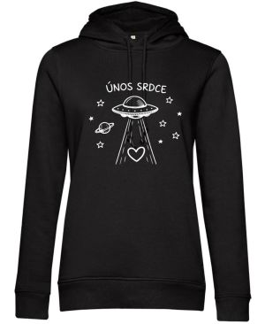 Únos srdce, bílý potisk