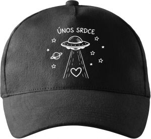 Únos srdce, bílý potisk