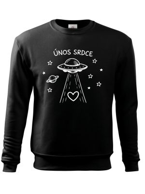 Únos srdce, bílý potisk