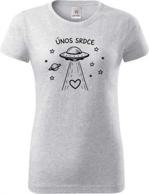 Únos srdce, černý potisk