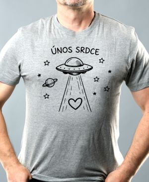 Únos srdce, černý potisk