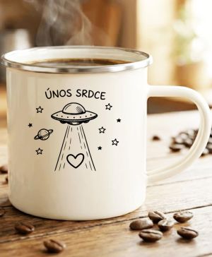 Únos srdce, černý potisk