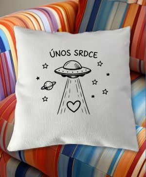 Únos srdce, černý potisk