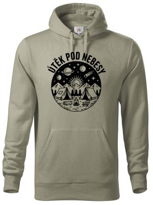 Útěk pod nebesy, černý tisk