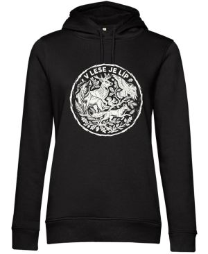 V lese je líp, bílý potisk