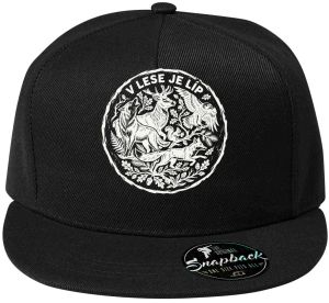 V lese je líp, bílý potisk