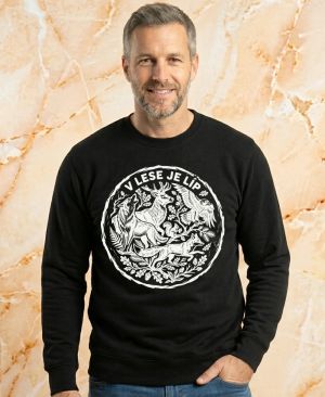 V lese je líp, bílý potisk