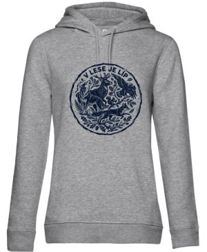 V lese je líp, černý tisk