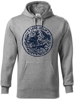 V lese je líp, černý tisk