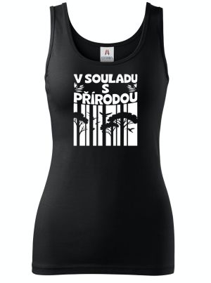 V souladu s přírodou, bílý potisk