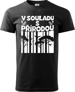 V souladu s přírodou, bílý potisk