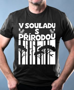 V souladu s přírodou, bílý potisk