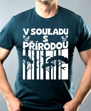 V souladu s přírodou, bílý potisk