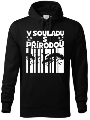 V souladu s přírodou, bílý potisk