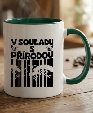 V souladu s přírodou, černý potisk