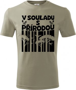 V souladu s přírodou, černý potisk
