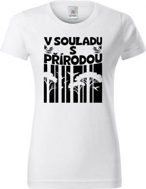 V souladu s přírodou, černý potisk