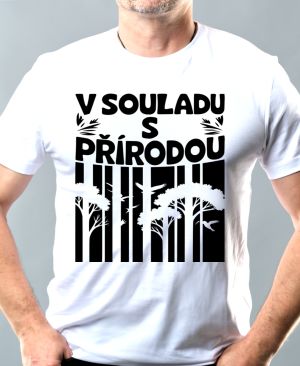 V souladu s přírodou, černý potisk
