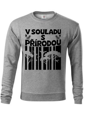 V souladu s přírodou, černý potisk