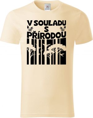 V souladu s přírodou, černý potisk