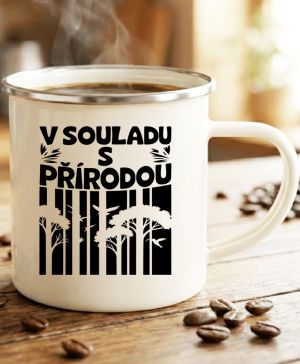 V souladu s přírodou, černý potisk