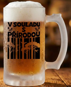 V souladu s přírodou, černý potisk