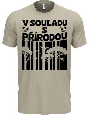 V souladu s přírodou, černý potisk