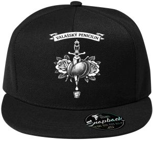 Valašský penicilin, bílý potisk