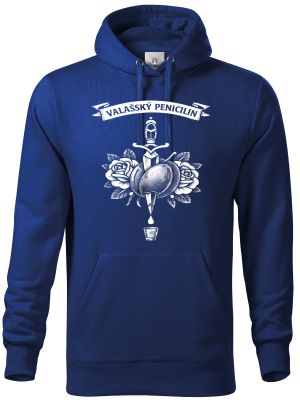 Valašský penicilin, bílý potisk