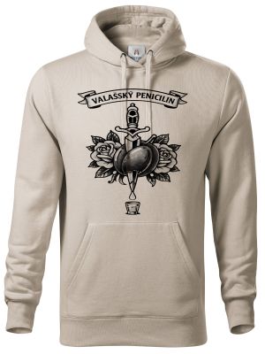 Valašský penicilin, černý potisk